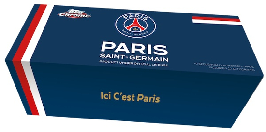2021-22 Topps Chrome Paris Saint-Germain