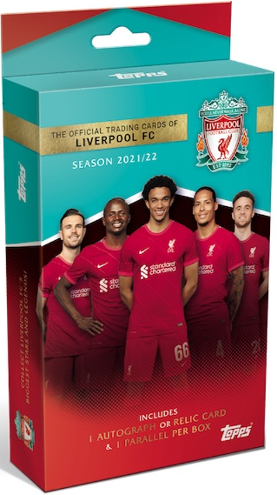 2021-22 Topps Liverpool FC Team Set Soccer