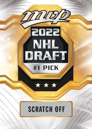 2022 NHL 1 Draft Pick SP Redemption MOCK UP