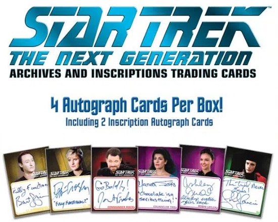 Complete Star Trek TNG Series 1 Matt McCoy as Devinoni Ral Autograph 