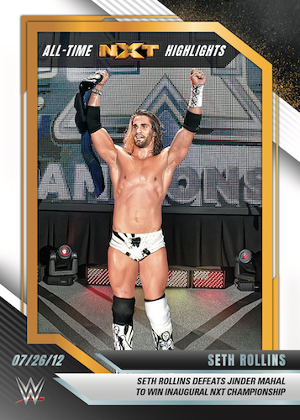 All Time NXT Highlights Seth Rollins MOCK UP