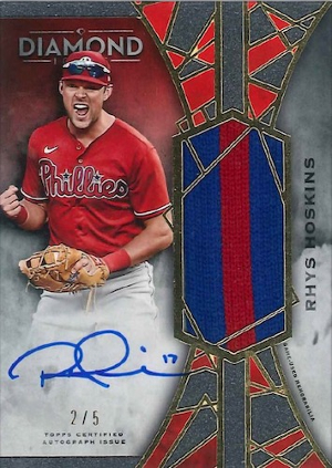 Auto Jumbo Patch Red Rhys Hoskins MOCK UP