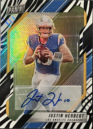 Auto Zebra Justin Herbert