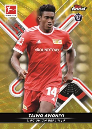 Base Yellow Wave Refractor Taiwo Awoniyi MOCK UP Base Yellow Wave Refractor Taiwo Awoniyi MOCK UP