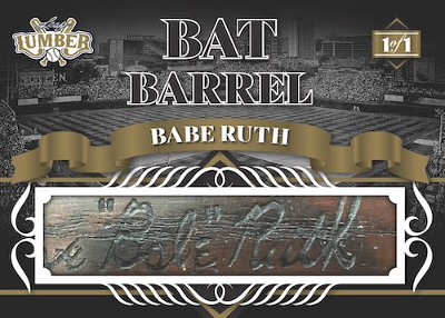 Bat Barrel Babe Ruth MOCK UP