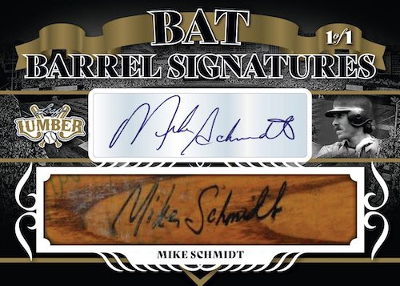 Bat Barrell Signatures Mike Schmidt MOCK UP Bat Barrell Signatures Mike Schmidt MOCK UP