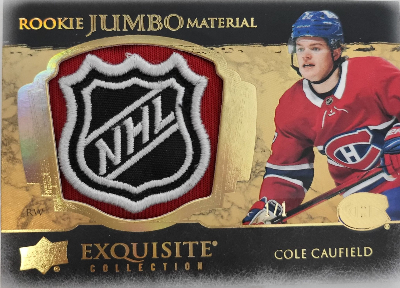 Exquisite Collection Rookie Jumbo Materials Cole Caufield