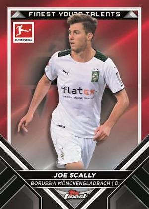Finest Young Talents Red Refractor Joe Scally MOCK UP