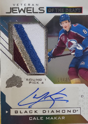 Jewels of the Draft Veteran Patch Auto Cale Makar