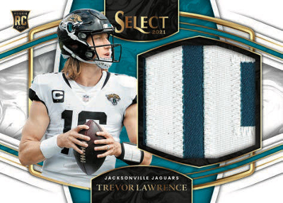 Jumbo Rookie Swatch Trevor Lawrence MOCK UP Jumbo Rookie Swatch Trevor Lawrence MOCK UP