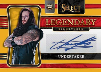 Legendary Signatures Gold Prizms Undertaker MOCK UP