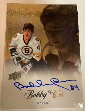 NHL Memoirs Legends Auto Bobby Orr NHL Memoirs Legends Auto Bobby Orr