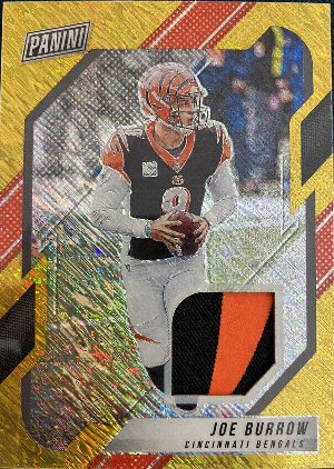 Relics Gold Patch Joe Burrow
