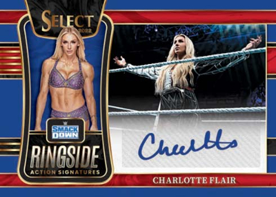Ringside Action Signatures Charlotte Flair MOCK UP