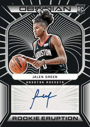 Rookie Eruption Signatures Jalen Green MOCK UP Rookie Eruption Signatures Jalen Green MOCK UP