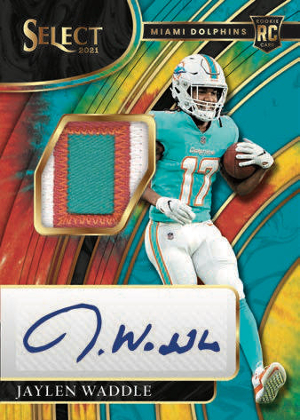 Rookie Signatures Memorabilia Tie-Dye Prizm Jaylen Waddle MOCK UP Rookie Signatures Memorabilia Tie-Dye Prizm Jaylen Waddle MOCK UP