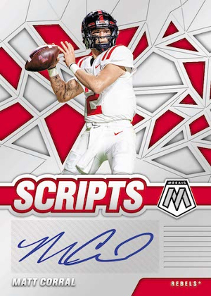 Scripts Mosaic Auto Matt Corral MOCK UP