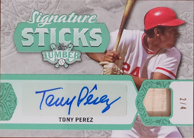 Signature Sticks Emerald Tony Perez