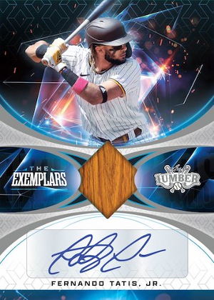 The Exemplars Auto Relic Fernando Tatis MOCK UP The Exemplars Auto Relic Fernando Tatis MOCK UP