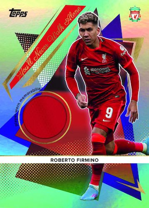 You'll Never Walk Alone Relics Roberto Firmino MOCK UP