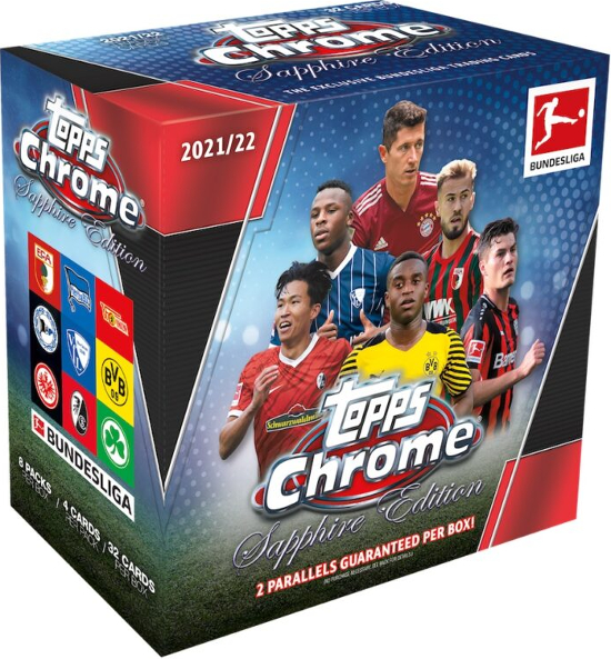2021-22 Topps Chrome Sapphire Bundesliga Soccer