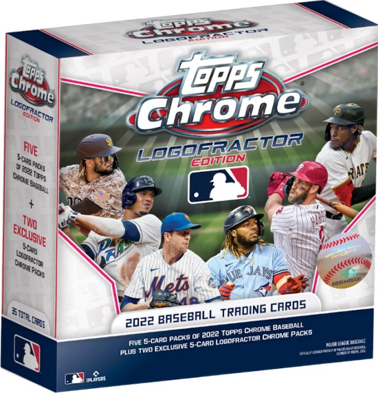 2022 Topps Chrome Logofractor Edition Baseball
