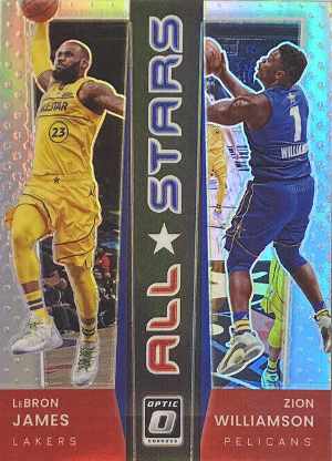 All-Stars Gold LeBron James, Zion Williamson All-Stars Gold LeBron James, Zion Williamson