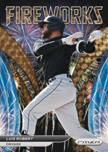 Fireworks Gold Vinyl Prizm Luis Robert MOCK UP