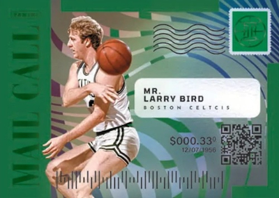 Mail Call Green Larry Bird MOCK UP