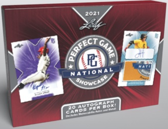 2021 Leaf Perfect Game National Showcase Baseball