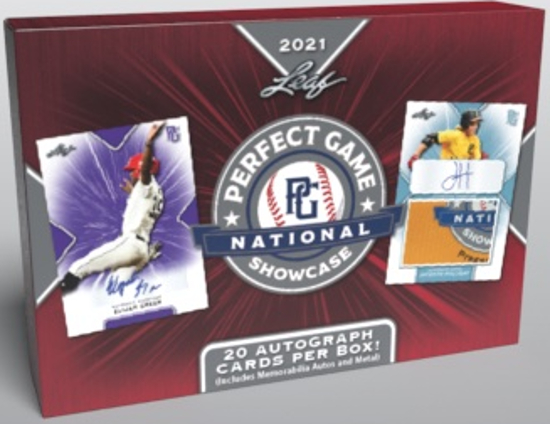 2021 Leaf Perfect Game National Showcase Baseball 2021 Leaf Perfect Game National Showcase Baseball