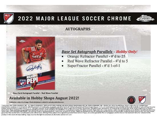 2022 Topps Chrome MLS