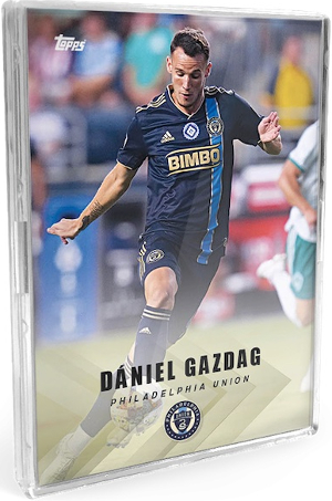 2022 Topps MLS Playoffs Daniel Gazdag MOCK UP