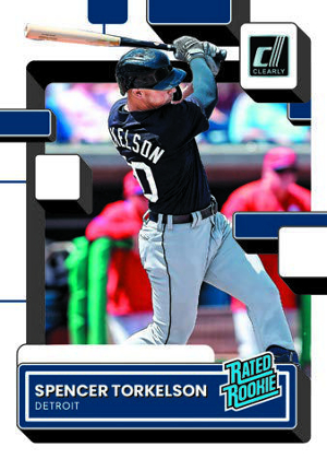 Clearly Donruss Rated Rookie Spencer Torkelson MOCK UP