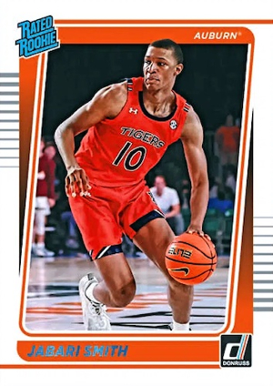 Donruss Rated Rookie Jabari Smith MOCK UP