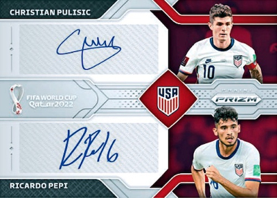 Dual Signatures Ricardo Pepi, Christian Pulisic MOCK UP Dual Signatures Ricardo Pepi, Christian Pulisic MOCK UP