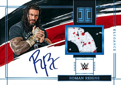Elegance Memorabilia Auto Platinum Roman Reigns MOCK UP