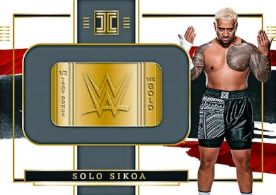 Gold WWE Logo Solo Sikoa MOCK UP
