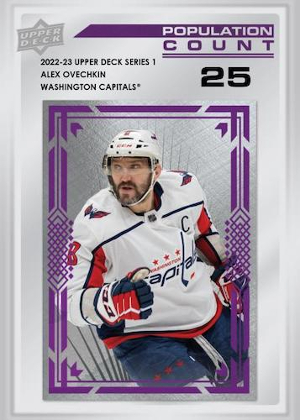 Population Count 25 Alex Ovechkin MOCK UP