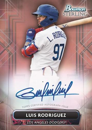 Prospect Auto Rose Gold Refractor Luis Rodriguez MOCK UP Prospect Auto Rose Gold Refractor Luis Rodriguez MOCK UP