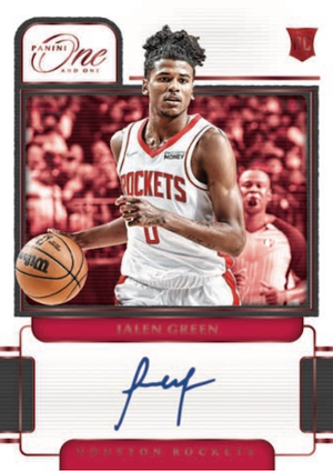 Rookie Auto Red Jalen Green MOCK UP