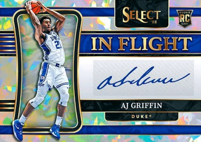 Select In Flight Signatures Cracked Ice AJ Griffin MOCK UP