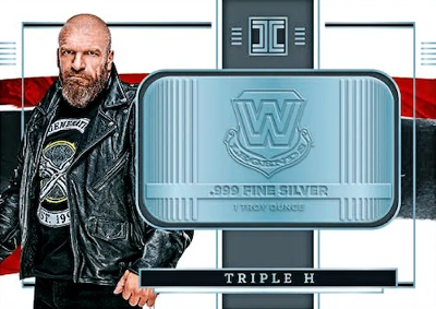 Silver WWE Legends Logo Triple H MOCK UP