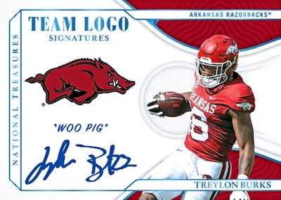 Team Logo Signatures Treylon Burks MOCK UP Team Logo Signatures Treylon Burks MOCK UP
