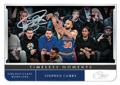 Timeless Moments Auto Stephen Curry MOCK UP