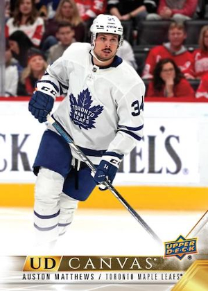 UD Canvas Auston Matthews MOCK UP UD Canvas Auston Matthews MOCK UP