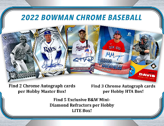 2022 Bowman Chrome Baseball