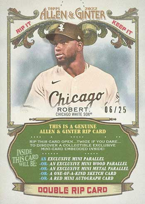 A&G Dual RIP Front Luis Robert