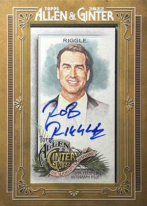A&G Framed Mini Non-Baseball Auto Rob Riggle A&G Framed Mini Non-Baseball Auto Rob Riggle