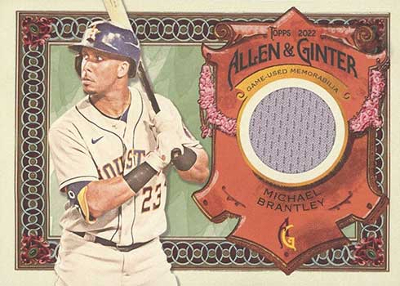 A&G Full Sized Relic A Michael-Brantley